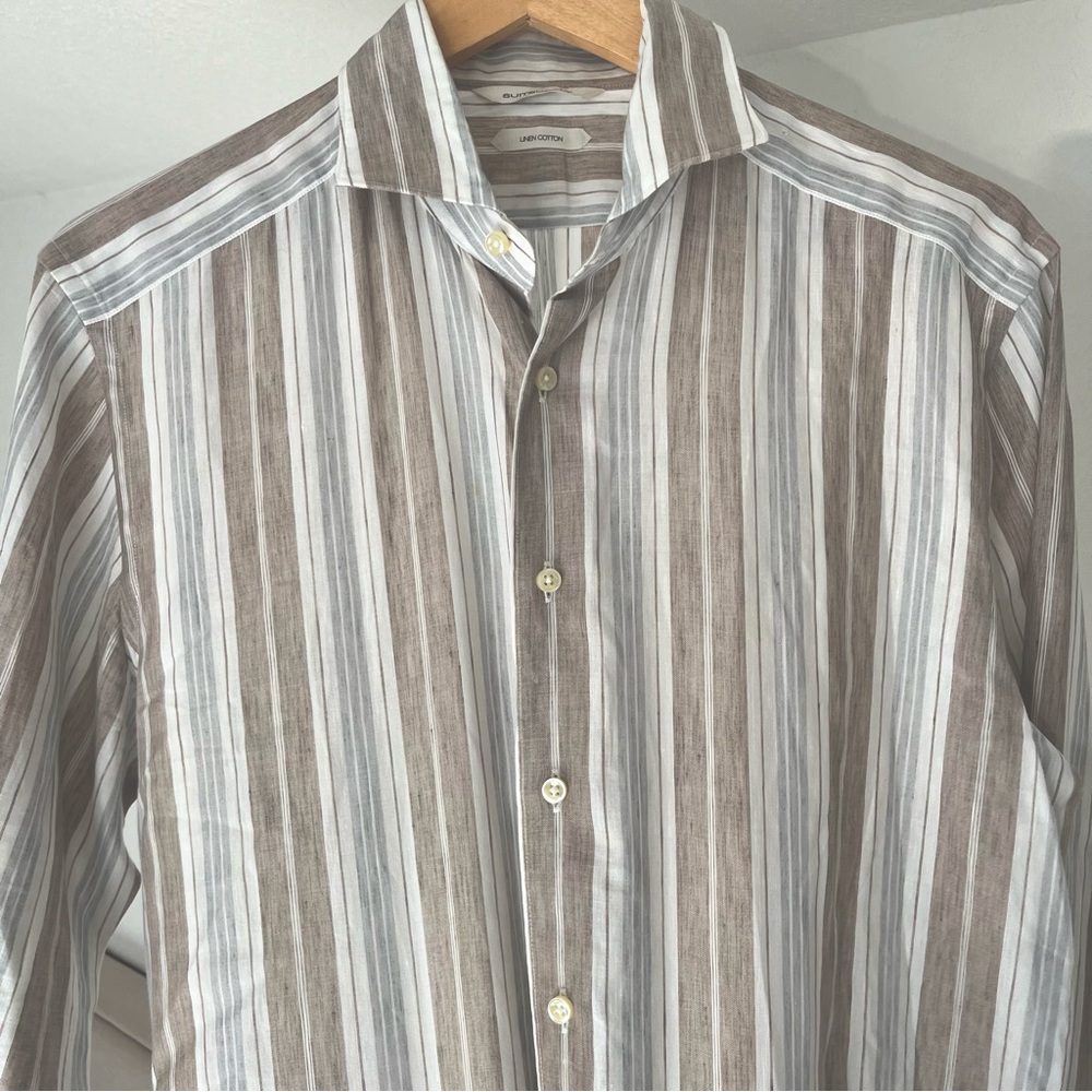 Suit supply dress shirt